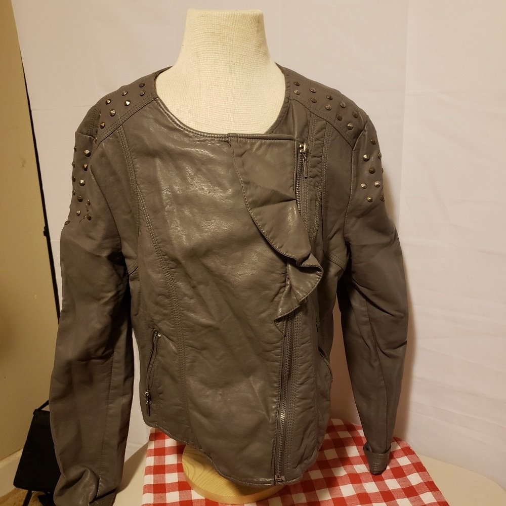 BISOU BISOU Gary Leather Jacket X-Large